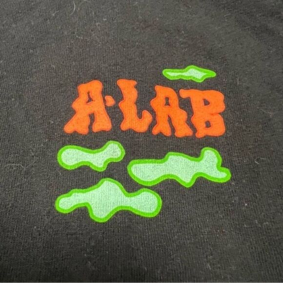 A-Lab “everything ends live while you can” Short Sleeve Shirt Size Medium - Picture 2 of 6